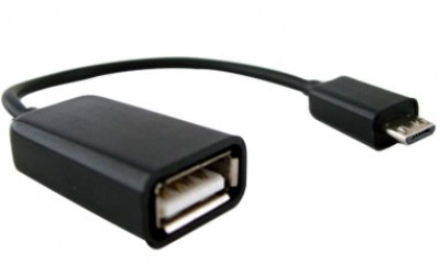 Cable USB a OTG BROBOTIX 097242, USB, Negro