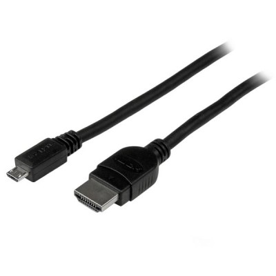 Cable Micro USB StarTech.com MHDPMM3M, 3 m, Micro-USB B, Macho/Macho, Negro