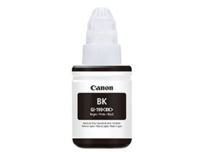 Tanque de tinta CANON GI-190 BK, Negro