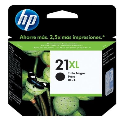 Cartucho HP Num 21XL, Negro C9351CL