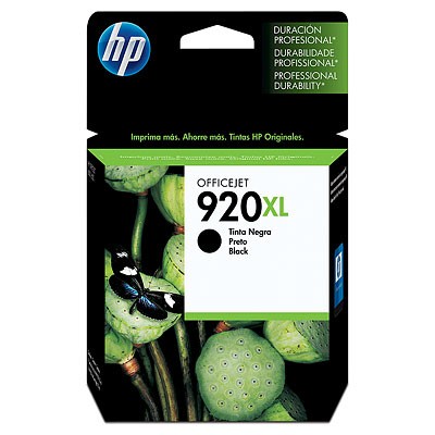 Cartucho HP Num 920XL, Negro, CD975AL