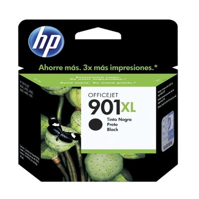 Cartucho HP Num 901XL, Negro CC654AL