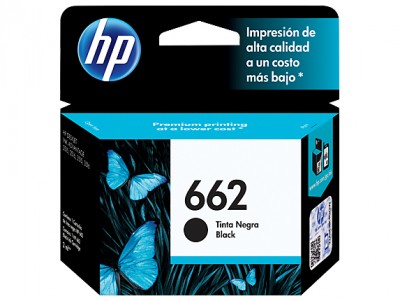 Cartucho HP 662 Negro CZ103AL