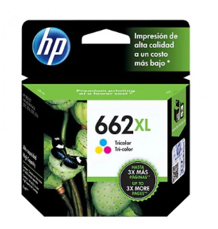 Cartucho HP 662XL, CZ106AL, Cian, Magenta, Amarillo