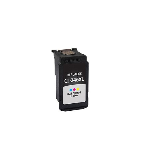 Cartucho de Tinta Canon CL-246XL Tricolor Remanufacturado para 300 Impresiones