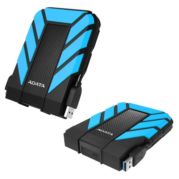 Disco Duro Externo ADATA HD710, 1000 GB, USB 3.1, 2.5", Azul