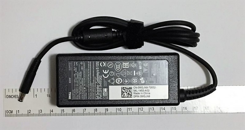 DELL ORIGINAL 19.5V 3.34A TIP 4.5*3.0 65W