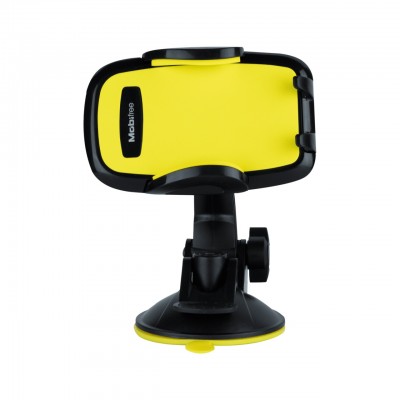 Soporte para celular Mobifree Holder Magnético con ventos, Negro,Amarillo, Universal