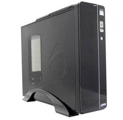 Gabinete ACTECK BERN TD510, Slimline, PC, Micro-ATX, Negro, 500 W