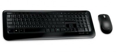 Kit de teclado y mouse MICROSOFT, Negro, 1000 DPI