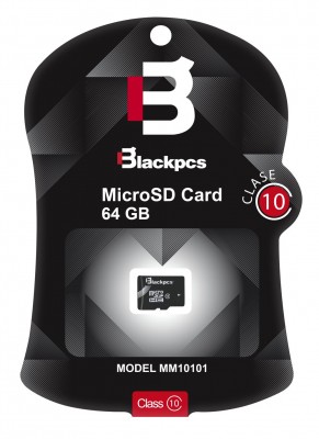 Memoria Micro Sd 64Gb Class 10 Black Mod. Mm10101