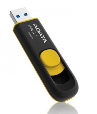 Memoria USB ADATA UV128, Negro, 32 GB, USB 3.0