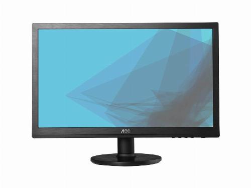 Monitor AOC E1670SWU/WM VESA, 16 pulgadas, 220 cd / m², 1366 x 768 Pixeles, 16 ms, Negro