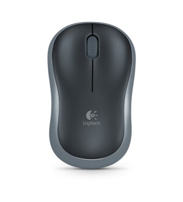 Mouse LOGITECH M185, Negro, 2 botones, RF inalámbrico, Óptico