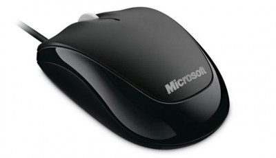 Mouse MICROSOFT COMPACT OPTICO 500, Negro, 3 botones, USB, Óptico, 800 DPI