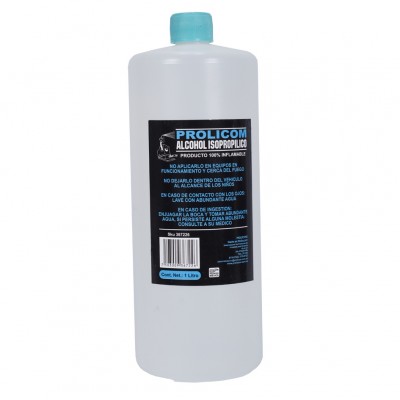 Alcohol Isopropílico PROLICOM 1lt, Alcohol Isopropilico, Componentes electrónicos