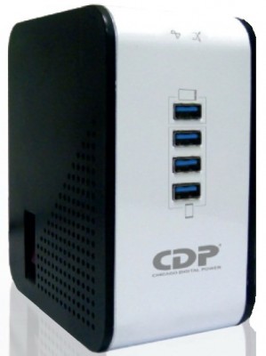 Regulador CDP, 8, Negro, Hogar y Oficina, 1000 VA, 400 W