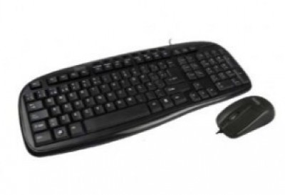 Kit de teclado y mouse Easy Line EASY LINE, Negro, 1000 DPI