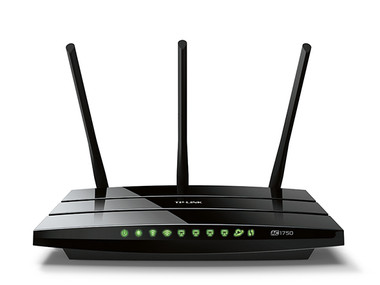 Router TP-LINK Archer C7, 2.4 GHz / 5 GHz, Interno y externo, 6