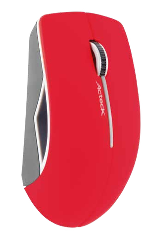 Mouse Inalámbrico ACTECK AC-916547, Rojo, 3 botones, 1200 DPI