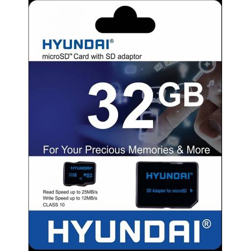 Memoria Micro SD 32GB HYUNDAI