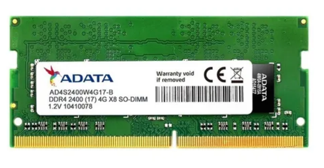 DDR4 SODIMM 4GB 2400MHZ AD4S2400J4G17-S