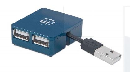 *HUB USB V2.0 4 PUERTOS MICRO