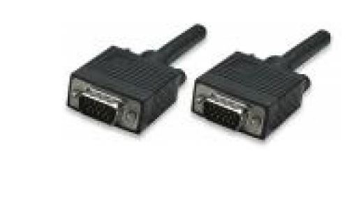 Cable VGA - HD15 MANHATTAN, 15 m, VGA (D-Sub), VGA (D-Sub), Macho/Macho, Negro