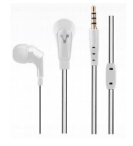 AUDIFONOS VORAGO EP-103 BLANCO