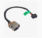 Power Jack Arnes HP Pavilion 15 AB AB298SA AB053NR 15 AK 15 AK030TX TPN Q159 Remanufactura