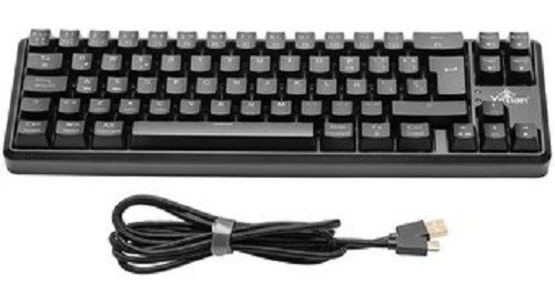 Teclado Gamer Yeyian Ytm-28209r Akil S3500 Switch Rojo Rgb