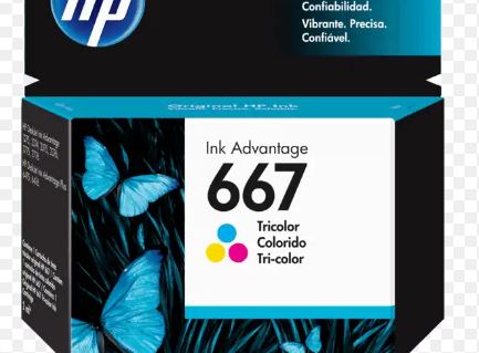 CARTUCHO HP 667 Cian, Magenta, Amarillo 3YM78AL