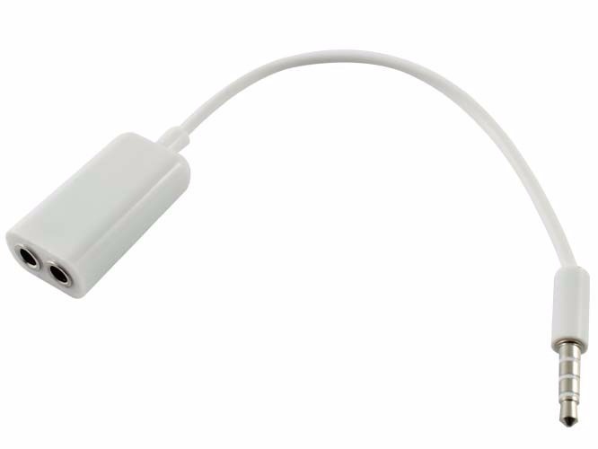 CABLE PLUG 3.5 MM CON DOBLE ENTRADA