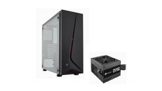 Gabinete CORSAIR Carbide SPEC-05, ATX, Gabinete Mid Tower, ATX, Negro, 550 W