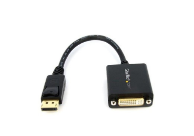*Convertidor DisplayPort a DVI StarTech.com DP2DVI2, 0,15 m, DisplayPort, DVI, Macho/hembra, Negro