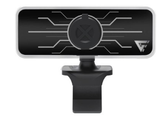 Cámara web Webcam GAME FACTOR WG400, 1080p, USB, Negro, Micrófono Integrado