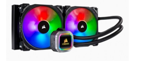 Enfriador H115I RGB CORSAIR CW-9060038-WW/RF REFURBISH, Negro, Enfriador