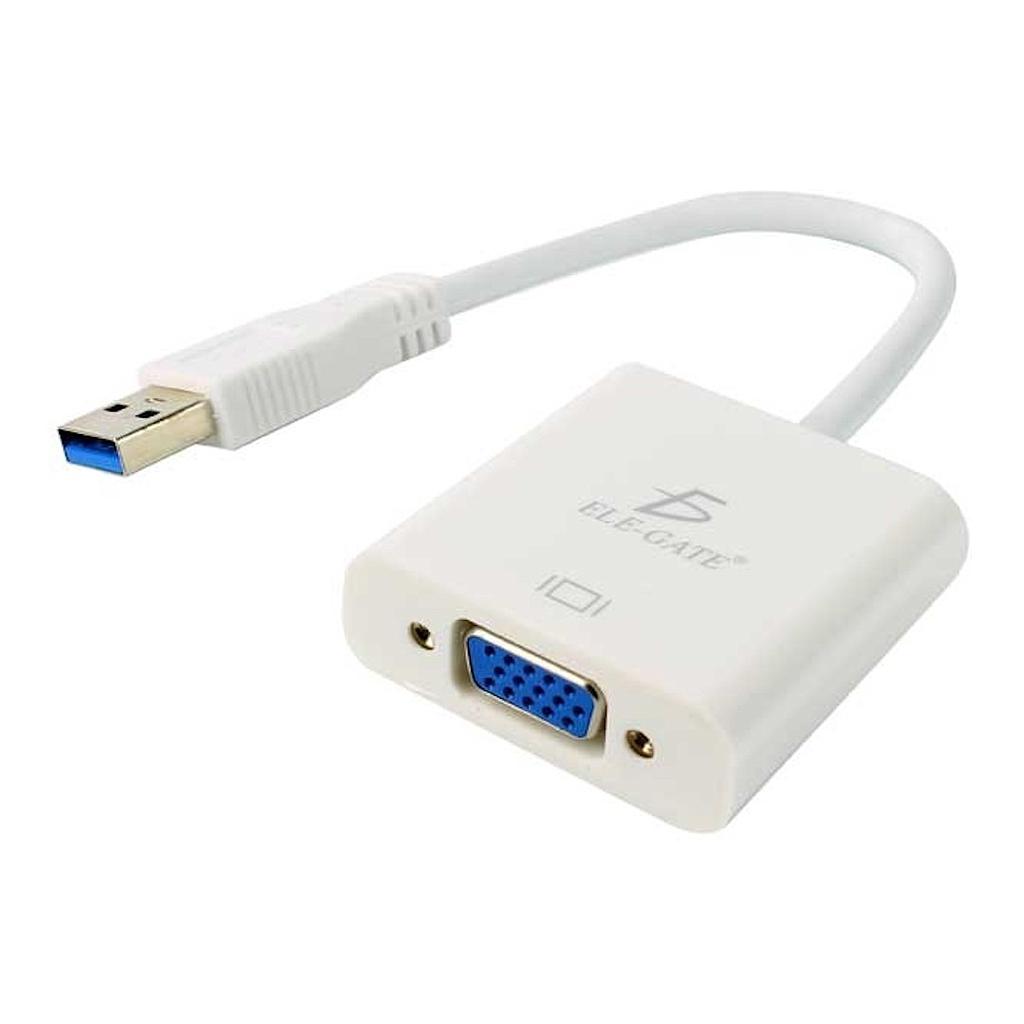 Conector Usb 3.0 A Vga Hembra Ele-Gate