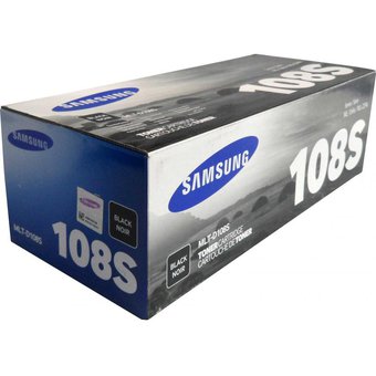Toner Samsung MLT-D108S Original Para Series ML-164X ML-224X En Color-Negro 1,500 Paginas