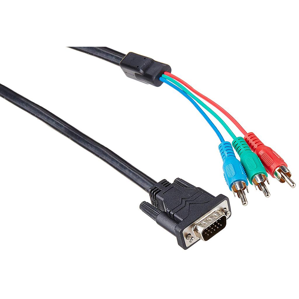 CABLE VIDEO HDTV HD15M-RCAX31