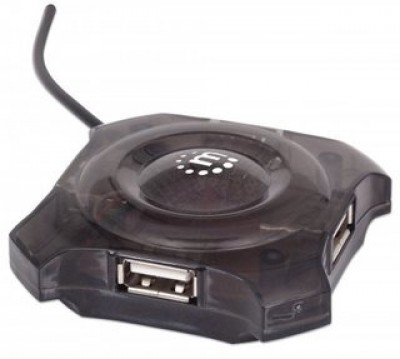 *Hub USB MANHATTAN, Negro