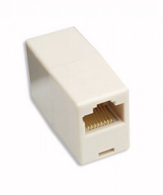Cople Rj45 INTELLINET, RJ-45, RJ-45, Hembra/hembra, Color blanco