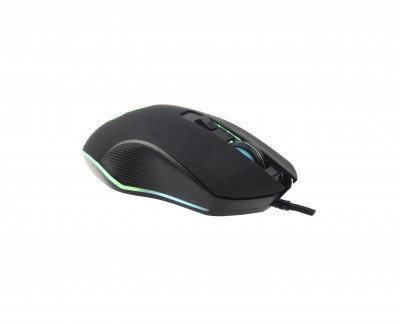 Mouse Naceb Technology NA-0932, USB, Juego, 800-2400 DPI, Negro