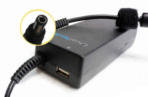 Cargador Ovaltech Toshiba Ibm 15V 6A P/Negra E58