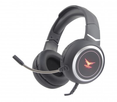 Audífonos gamer Naceb Technology NA-0311, Negro, 2 m