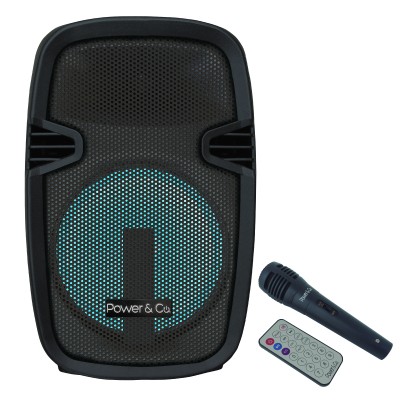 Bocina Bluetooth Power &amp; Co Mod. Xpl-8000 Bk Con Microfono
