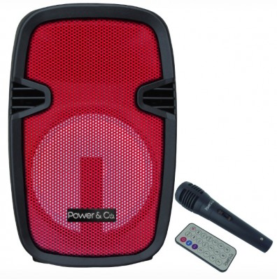 Bocina Power Co XP-8000RD, 4200 W, Rojo XP-8000RD