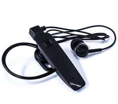 Manos libres VORAGO , gancho de oreja, Negro, Bluetooth