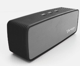 Bocina VORAGO BSP-100-V2, 3 W, Negro, Bluetooth, RADIO FM