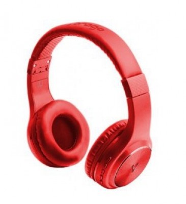 Diadema VORAGO HPB-300-RD, Diadema, Rojo, Bluetooth